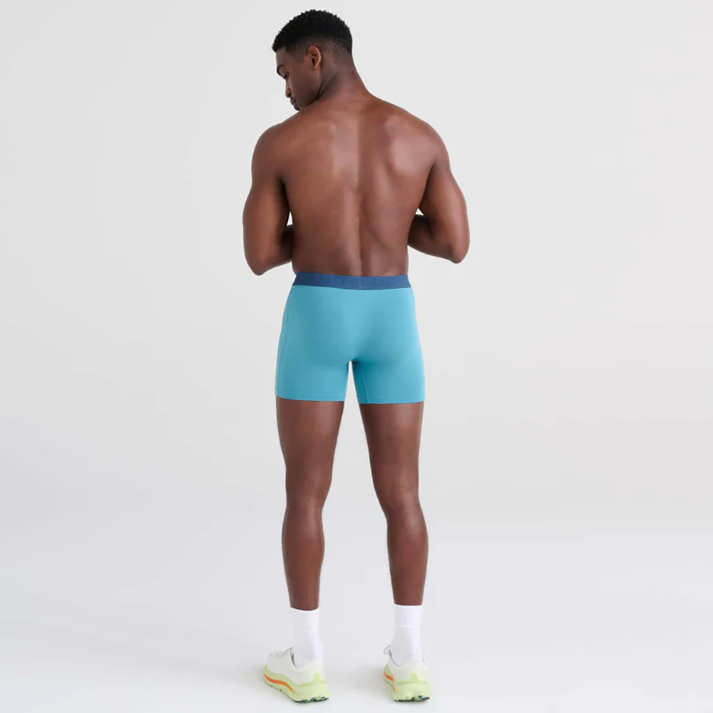 Vibe Super Soft Comfort Blend Boxer Brief 5" Hydro Blue