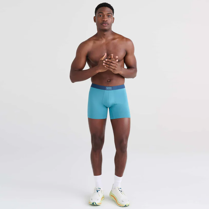 Vibe Super Soft Comfort Blend Boxer Brief 5" Hydro Blue