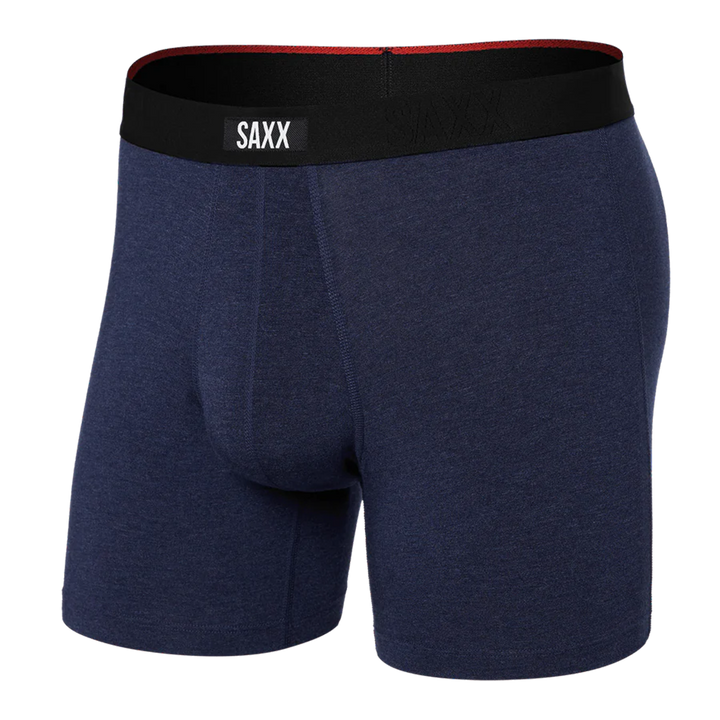 Vibe Xtra Soft Comfort Boxer Brief 6" Astro Blue Heather