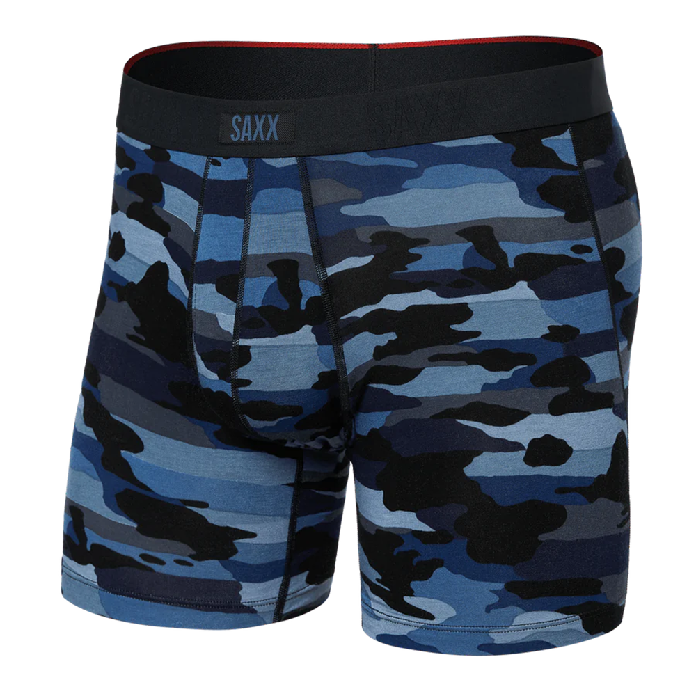 Vibe Xtra Soft Comfort Boxer Brief Cloudbank Camo Navy