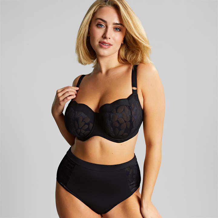 Ashley Balcony Bra Black