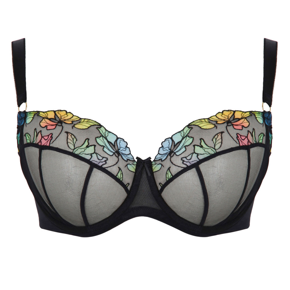 Eden Balcony Bra Black