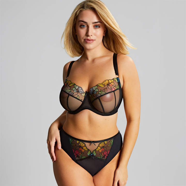 Eden Balcony Bra Black