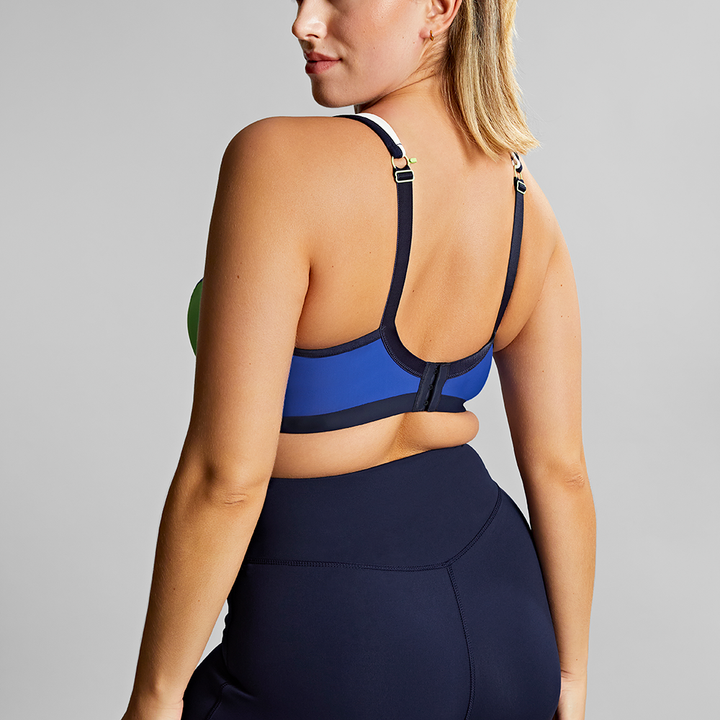 Non Padded Sports Bra Blue