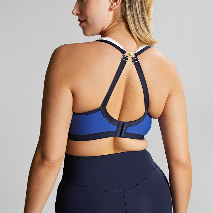 Non Padded Sports Bra Blue