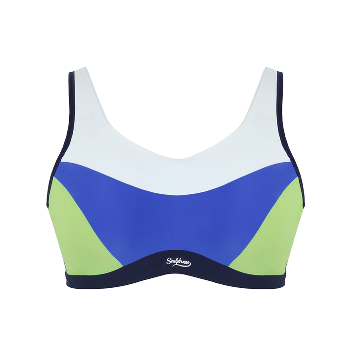 Non Padded Sports Bra Blue