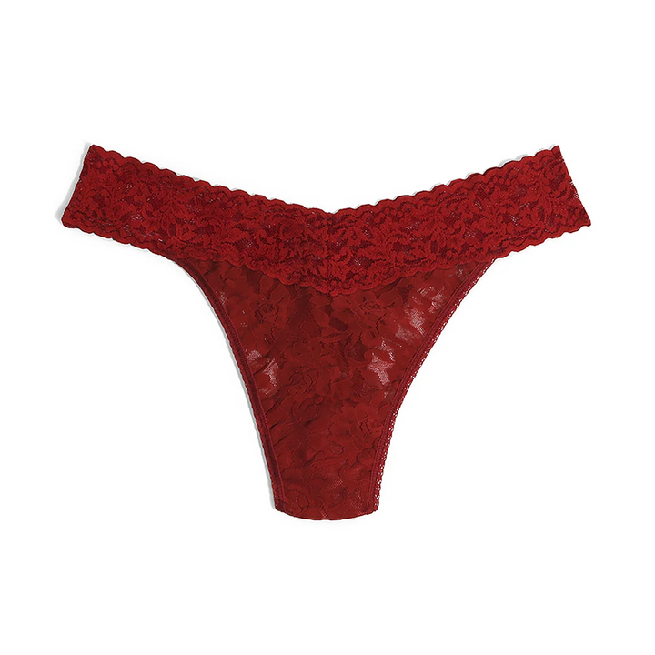 Signature Lace Original Rise Thong Fashion Colors 4811
