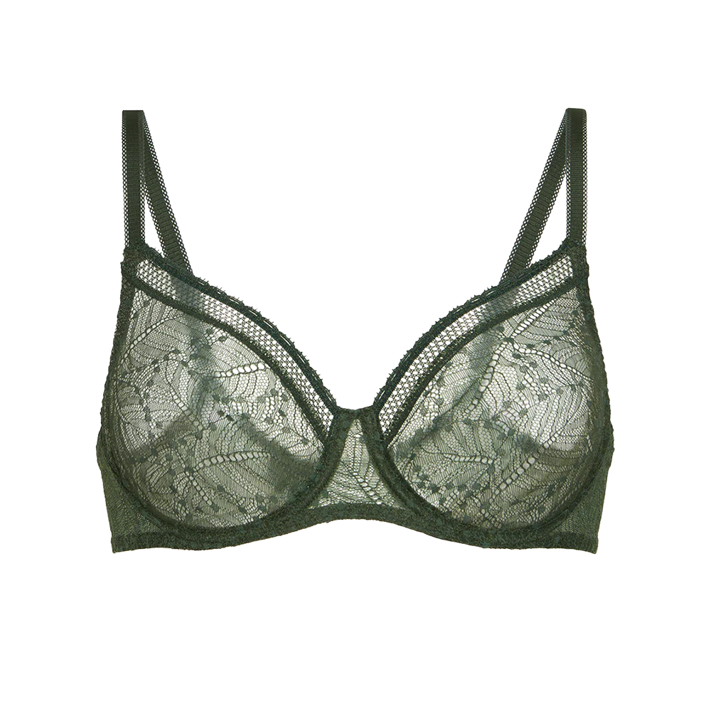 Comete Full Cup Bra Icon Green