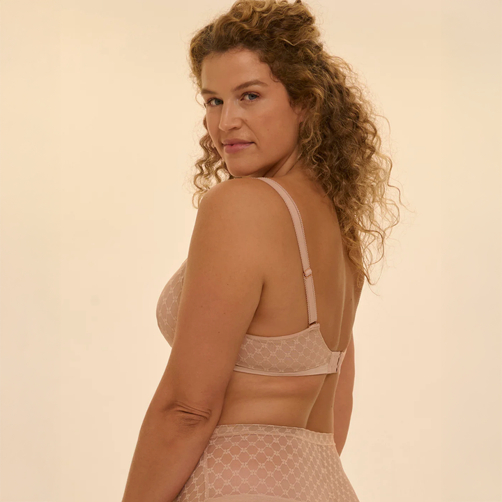 Plume Full Cup Bra Peau Rose