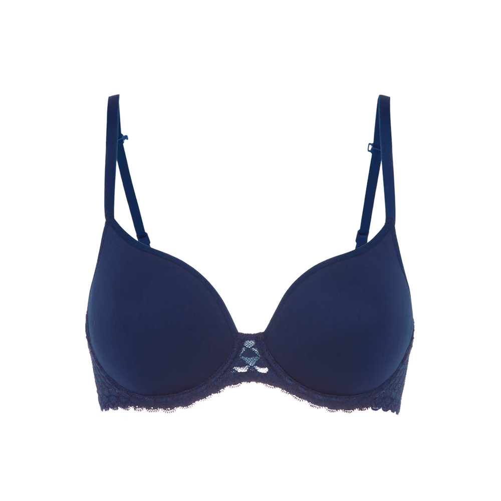Subtile 3D Plunge Bra Midnight
