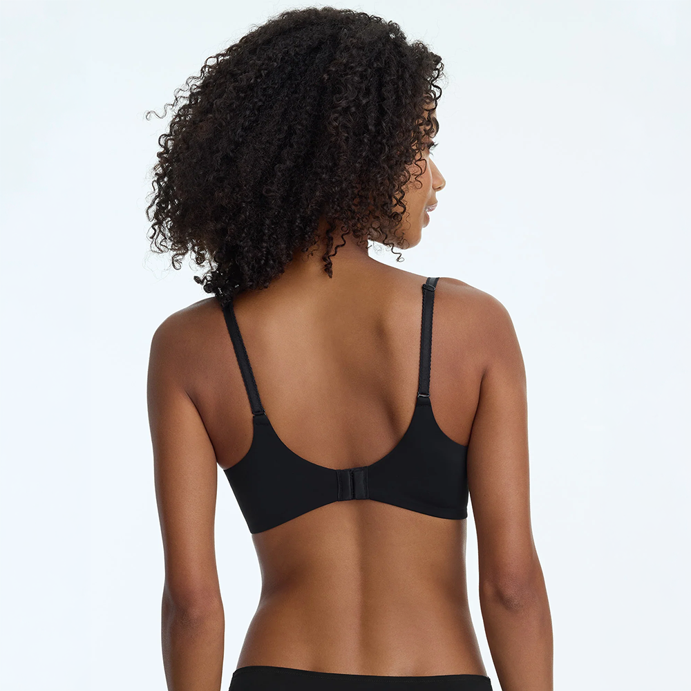 Captivate Full Coverage Unlined Lace Bra Black