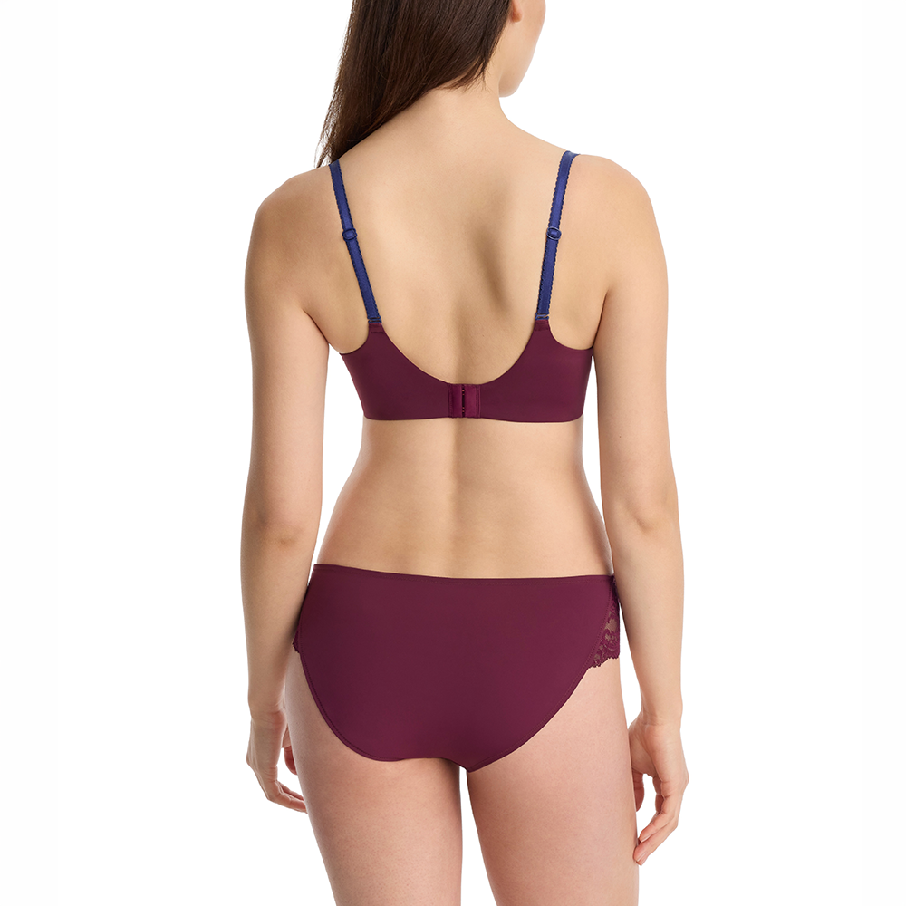 Captivate Full Coverage Unlined Lace Bra Figgy/Nocturnal 334257