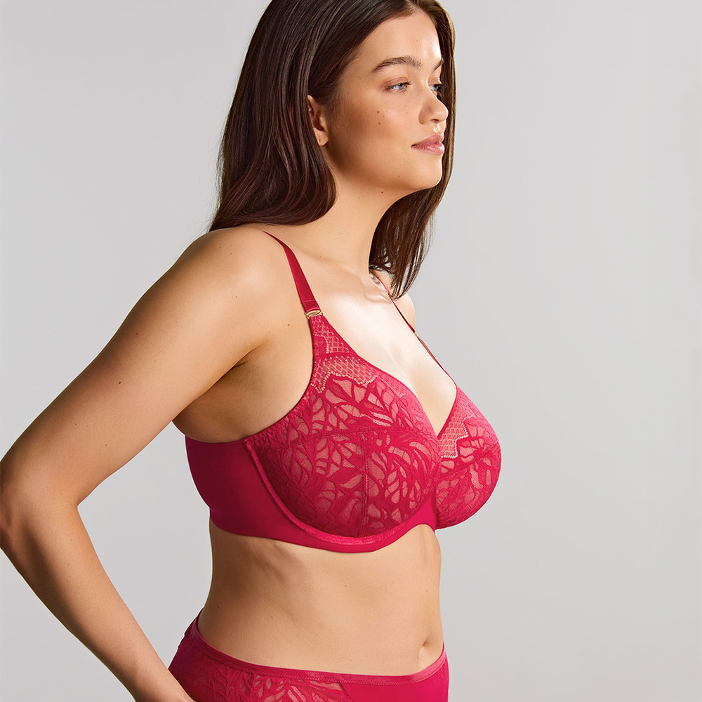 Sophia Full Cup Bra Raspberry