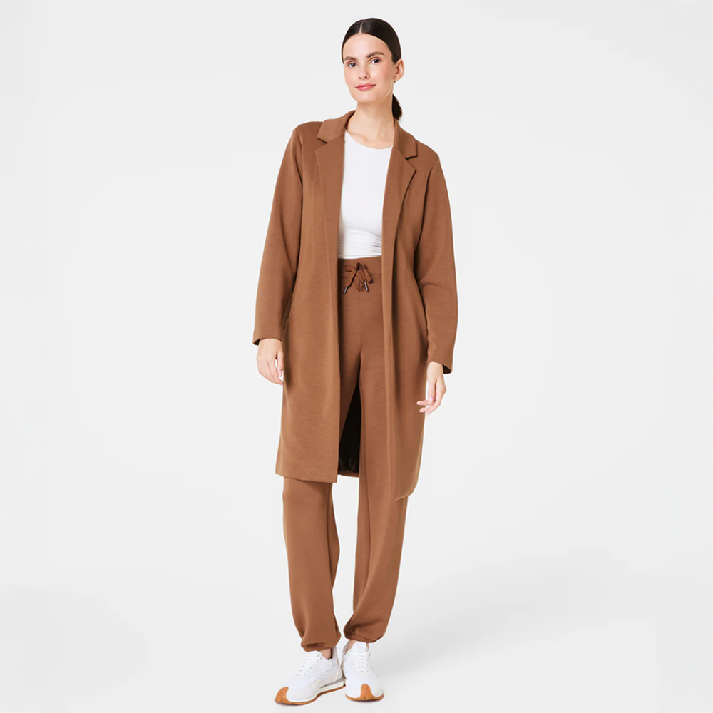 AirEssentials Long Jacket Cocoa