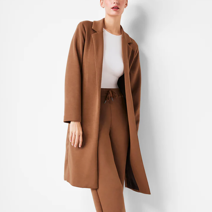 AirEssentials Long Jacket Cocoa