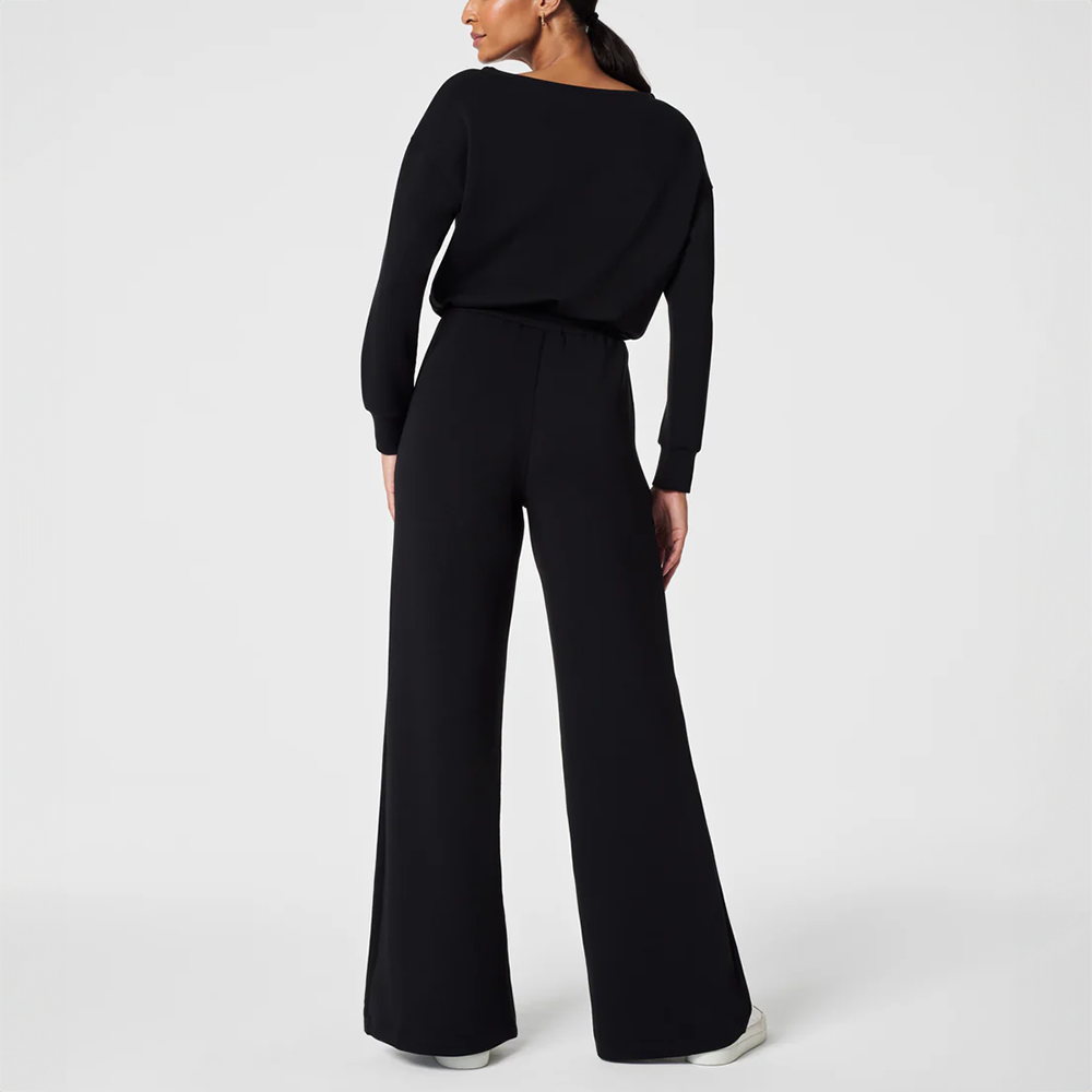 AirEssentials Off-Shoulder Jumpsuit Black