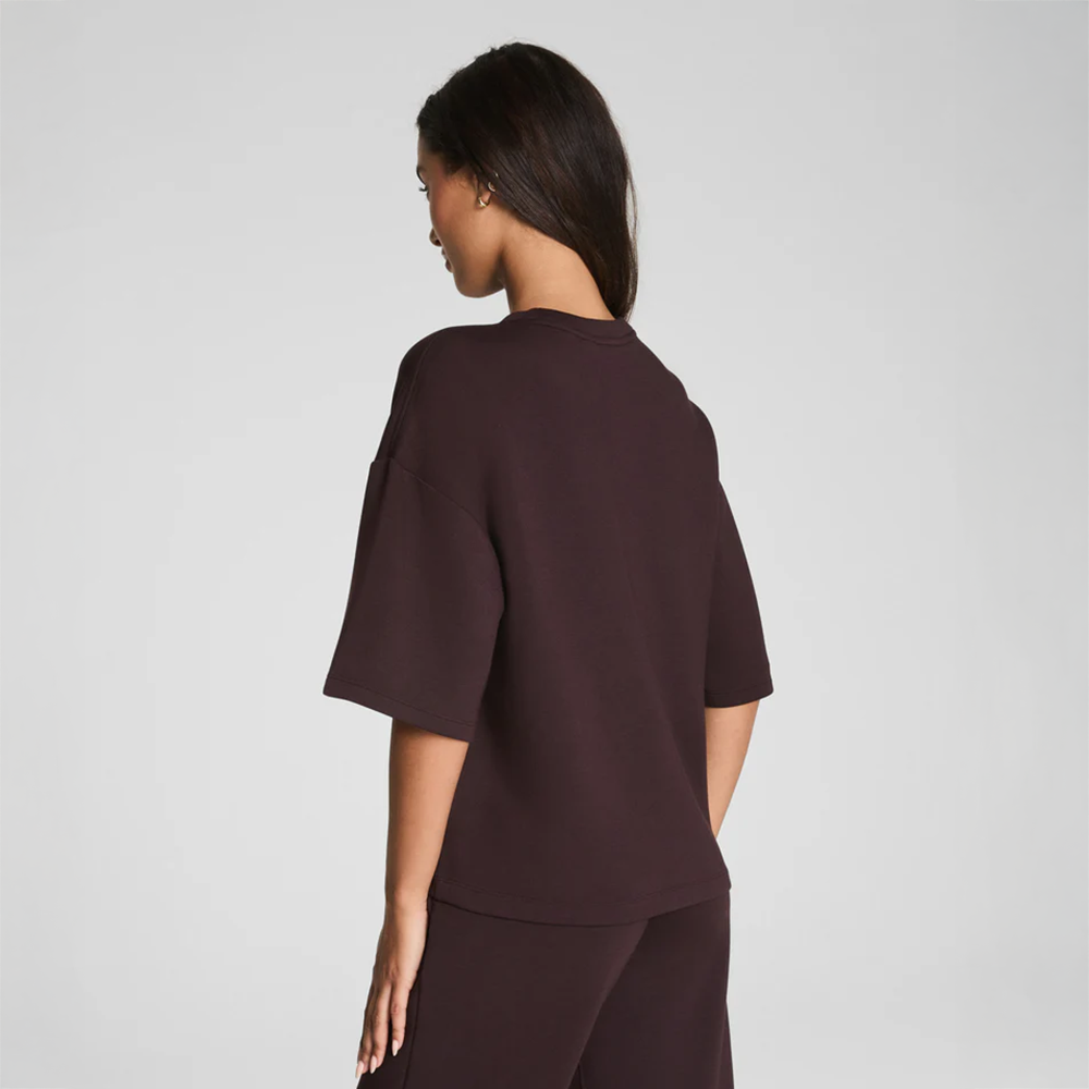 AirEssentials Relaxed Tee Truffle Brown