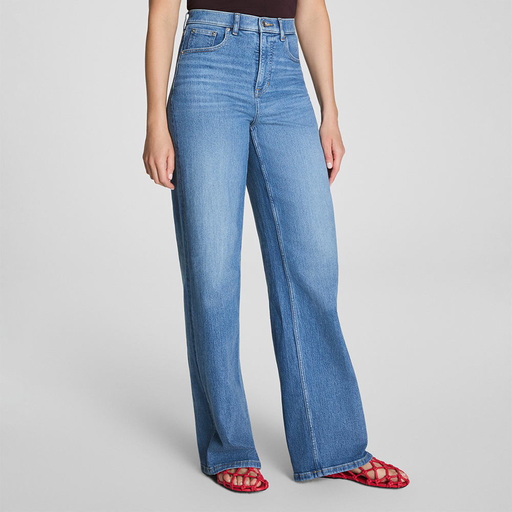 Spanxshape Authentic 360 Wide Leg Jeans Elysian 21598