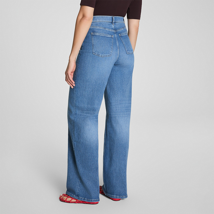 Spanxshape Authentic 360 Wide Leg Jeans Elysian 21598