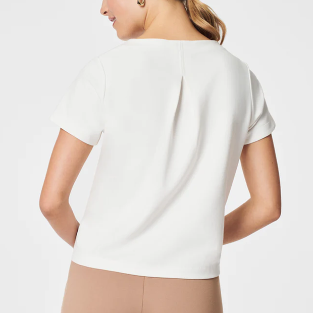 The Perfect Pleated Back Top