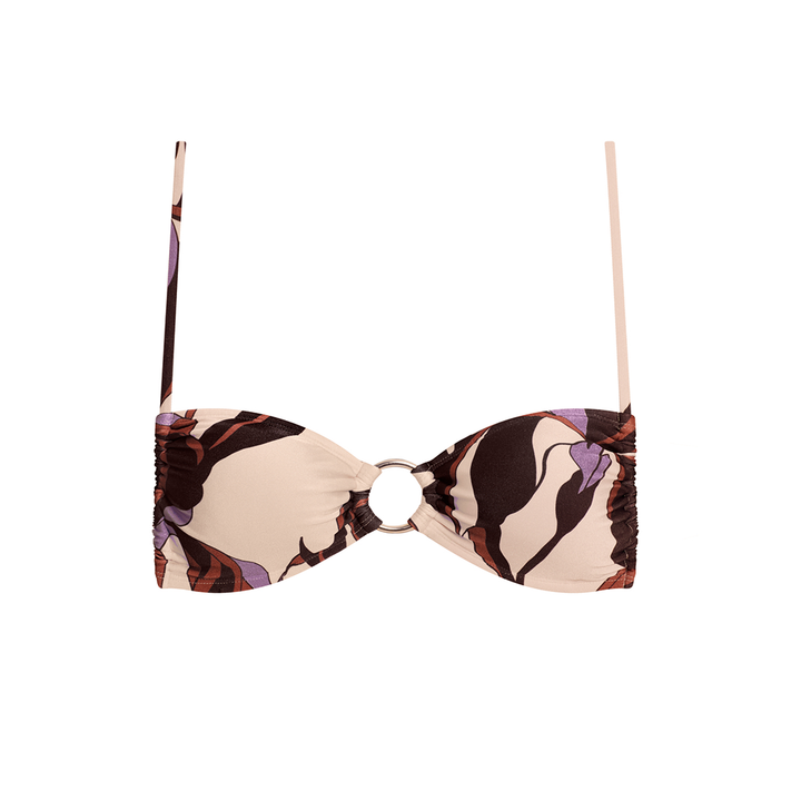 Orchid Cross Back Bikini Top