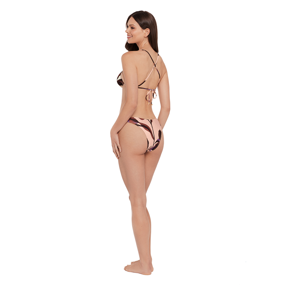 Orchid Cross Back Bikini Top