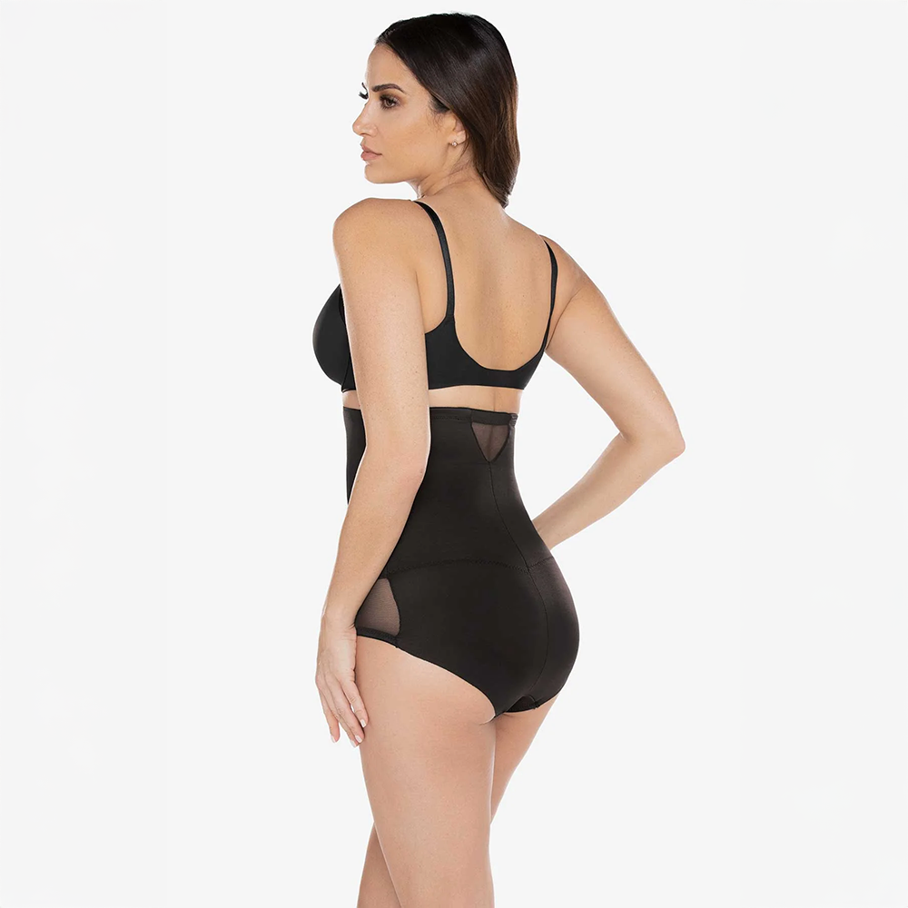 Sexy Sheer Shaping High Waist Brief