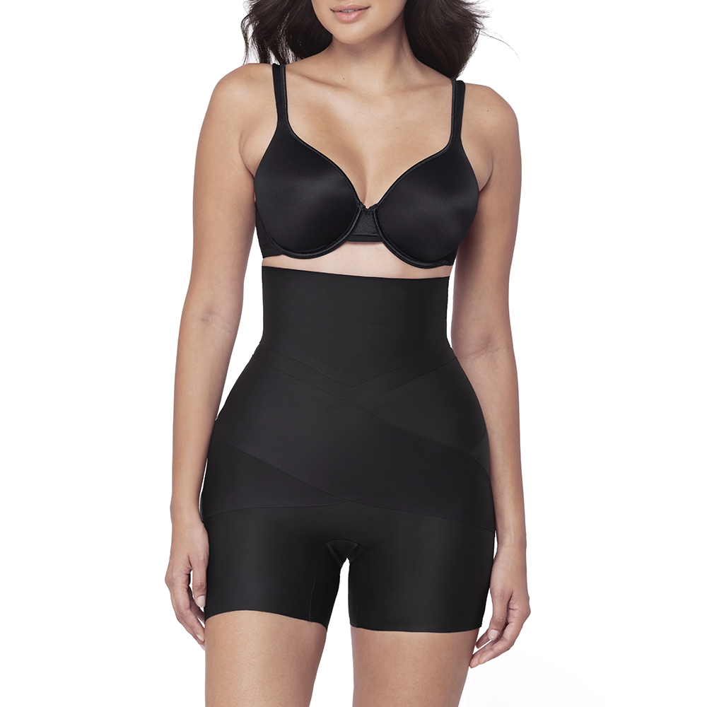 Flex Ability High-Waist Mid-Thigh Shaping Short