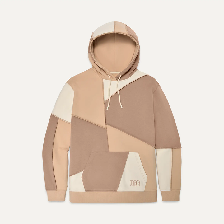 Raini Piecework Hoodie Sand