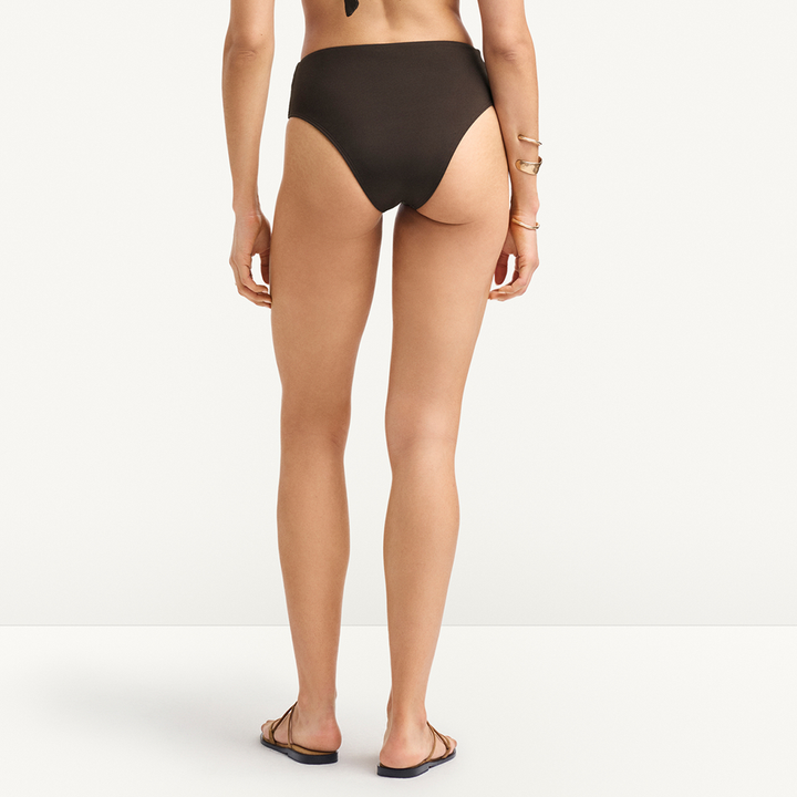 Barcelona High Waist Bottom Deep Earth