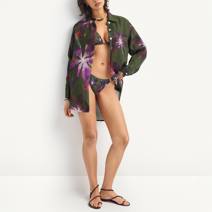 Playa Boyfriend Shirt Wild Orchid