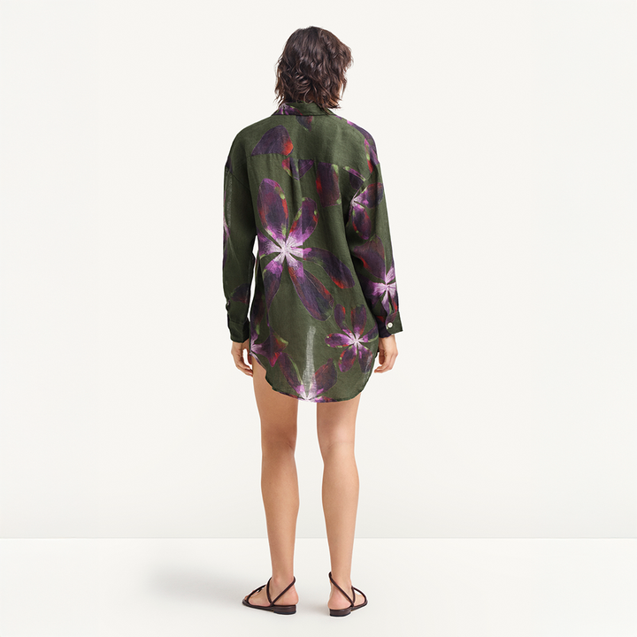 Playa Boyfriend Shirt Wild Orchid