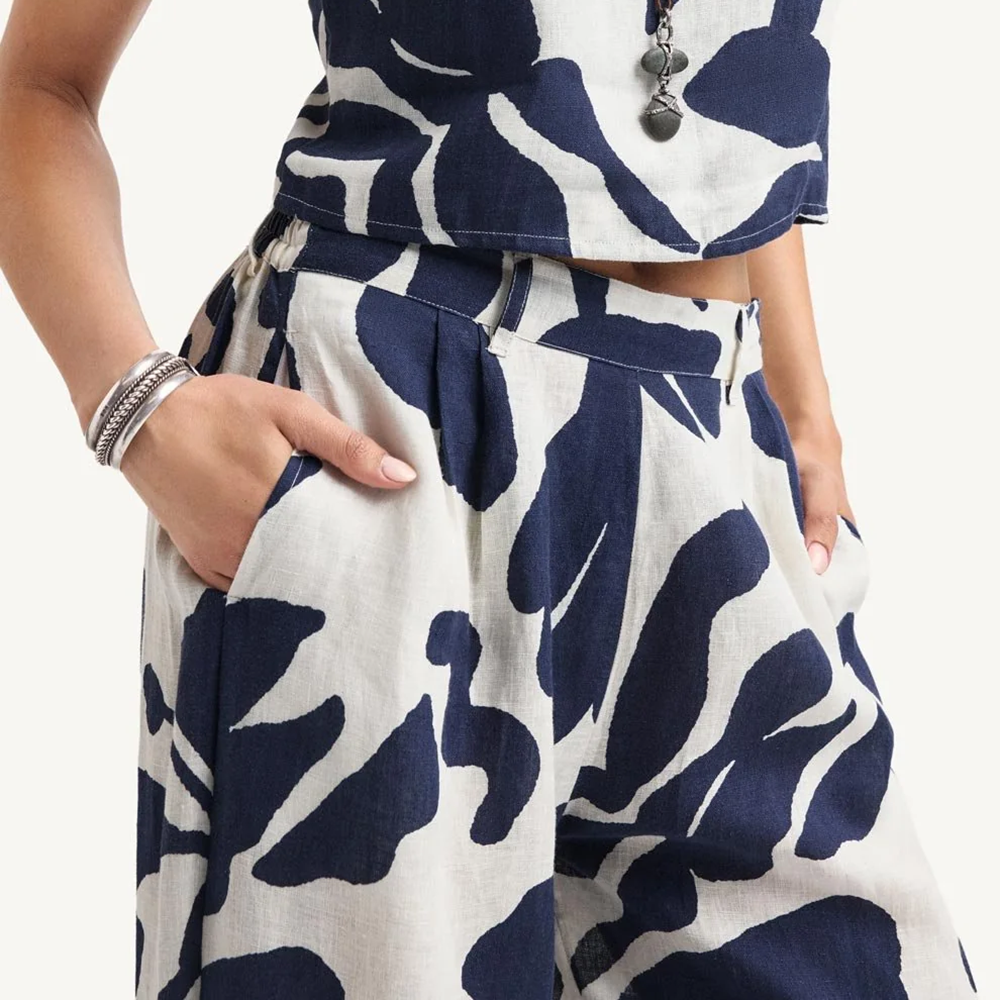 The Getaway Pant Night Flower