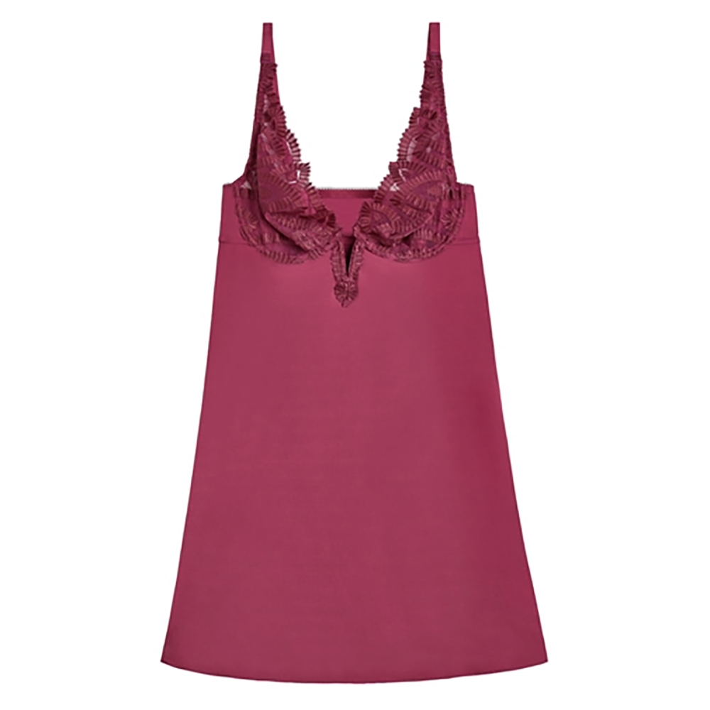 After Dark Chemise Red Plum