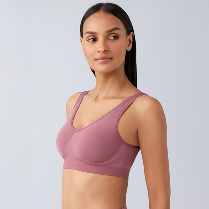 B-Smooth Wire Free Bralette Rose Brown