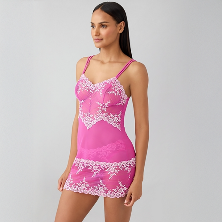 Embrace Lace Chemise Wild Azalea