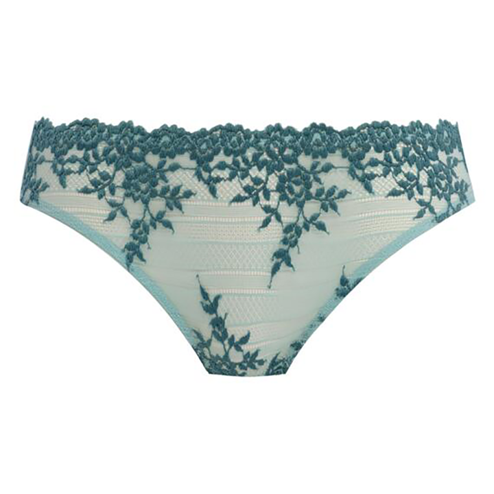 Embrace Lace Hi-Cut Eggshell/Brittany Blue