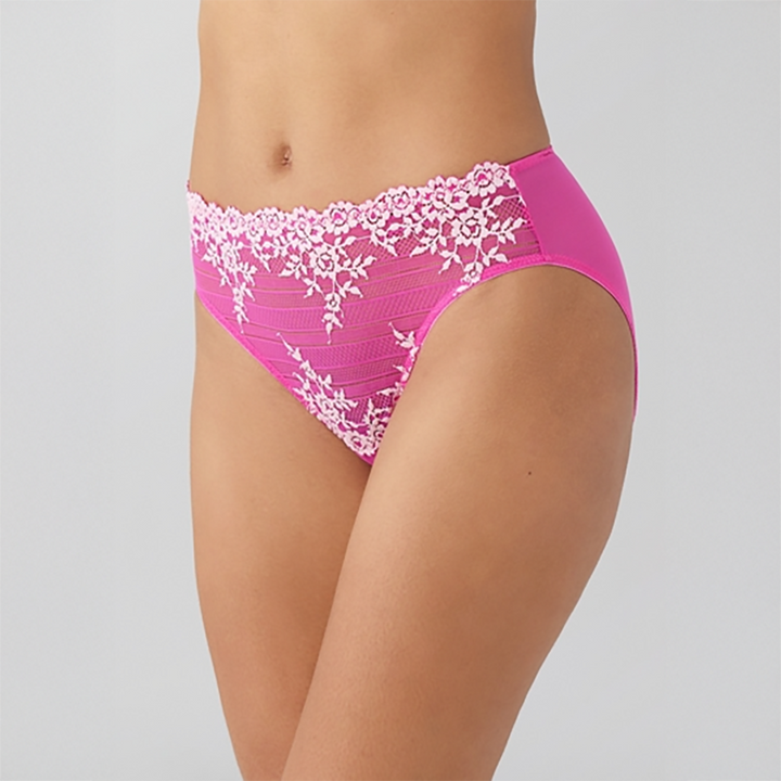 Embrace Lace Hi-Cut Brief Wild Azalea