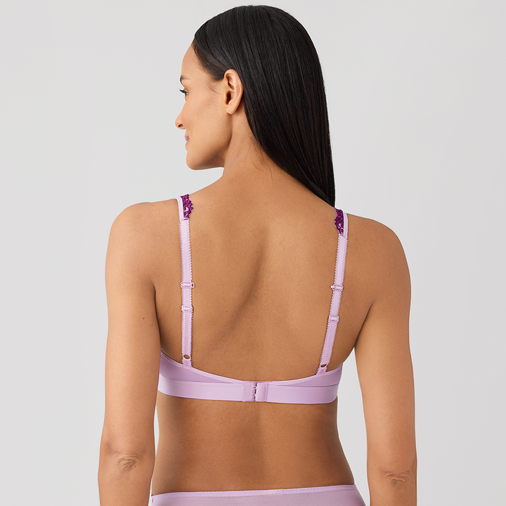 Embrace Lace Wire Free Bralette Lavender
