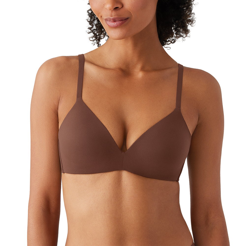 Buy Wacoal Women's Ultimate Side Smoother Wire Free Bra, Black at