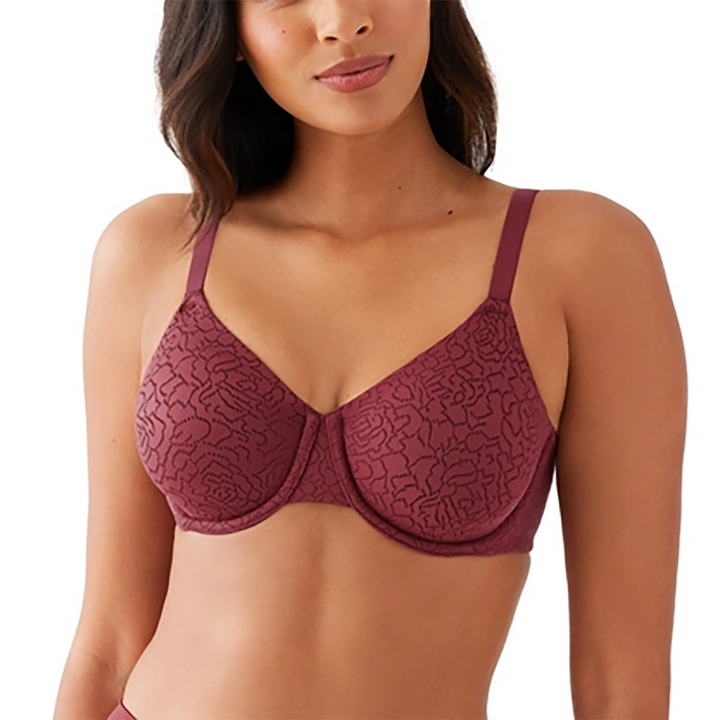 Inside Job Underwire Bra Cordovan