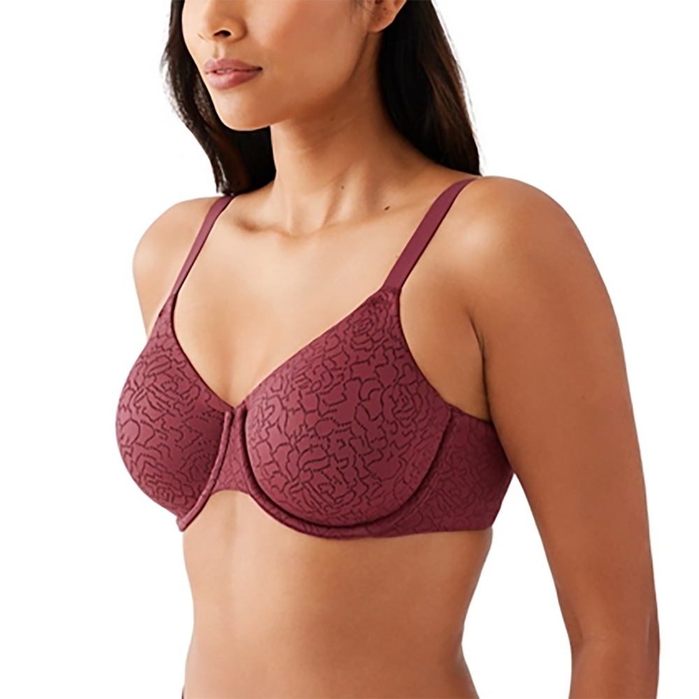 Inside Job Underwire Bra Cordovan