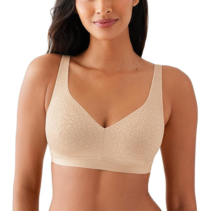 Inside Job Wire Free Bra Sand