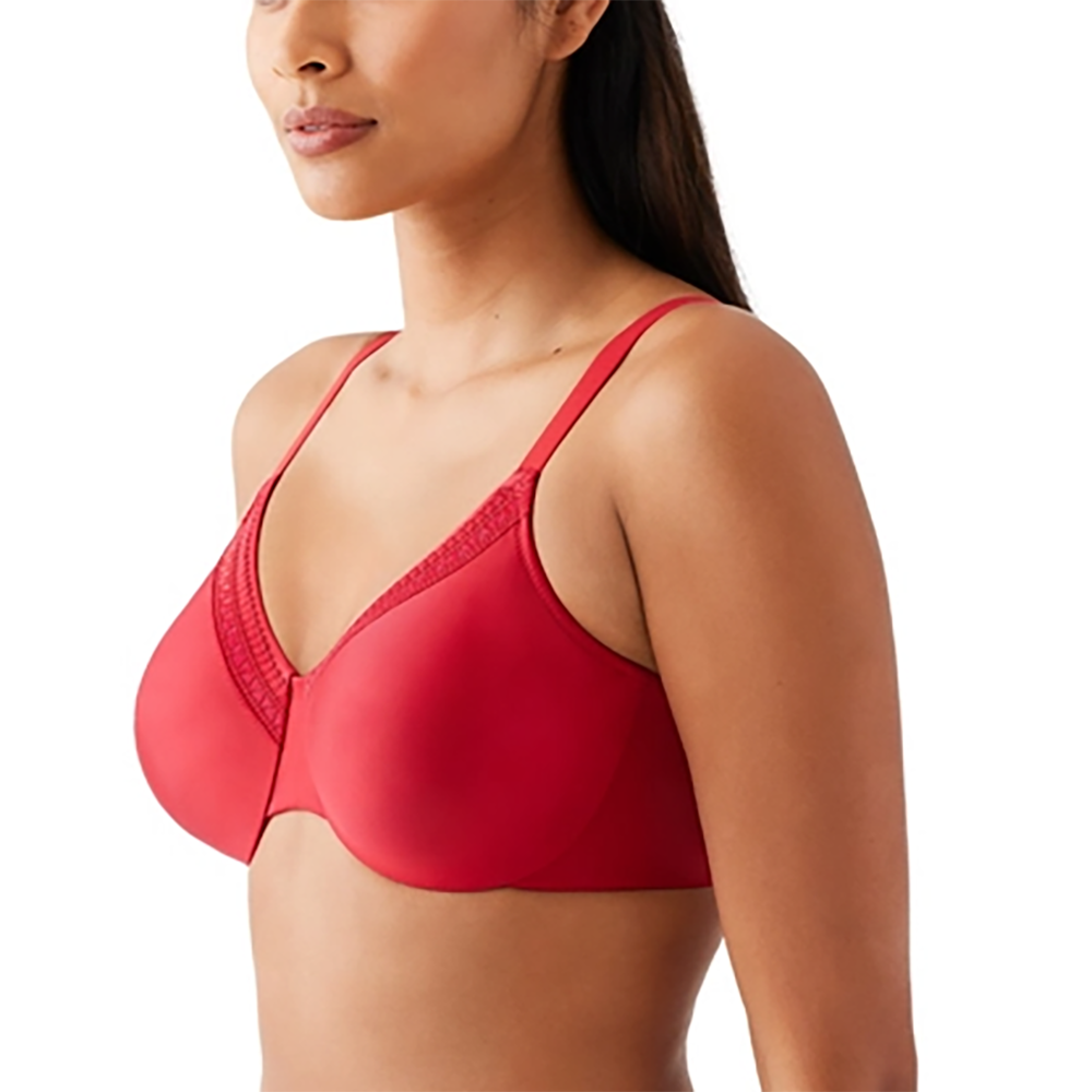 Perfect Primer Full Figure Underwire Bra Equestrian Red