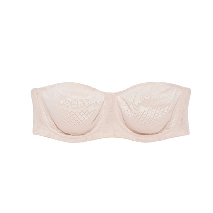 Visual Effects Strapless Minimizer Bra Sand