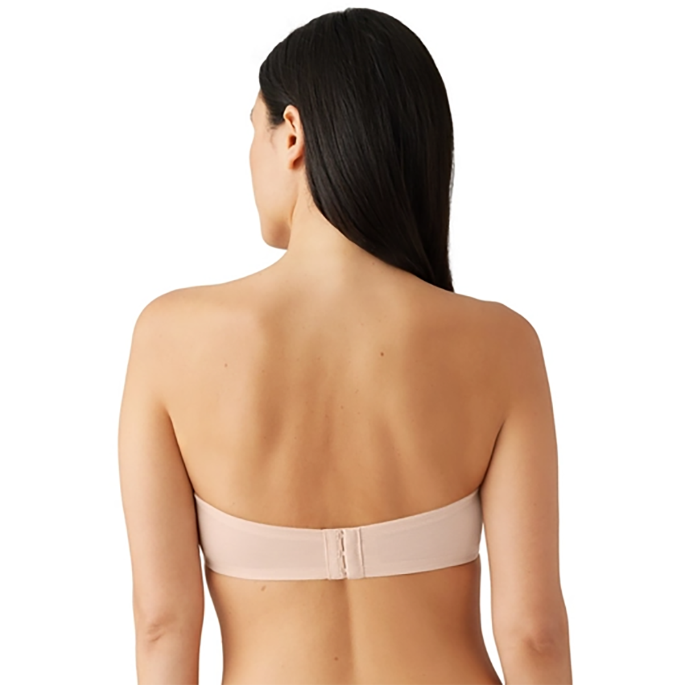 Visual Bra Wacoal Visual Effects Strapless Minimizer Bra 854310 Sand – Petticoat Fair