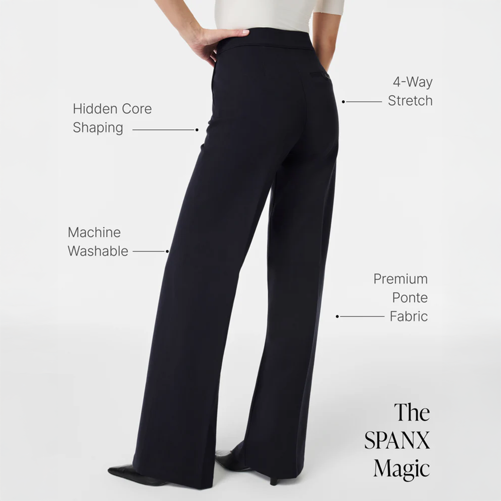 supermooth PerfectFit Ponte Wide Leg Pant