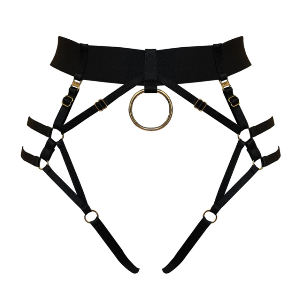 Bordelle Kora Multi-Style Harness Brief AW23H01 Black