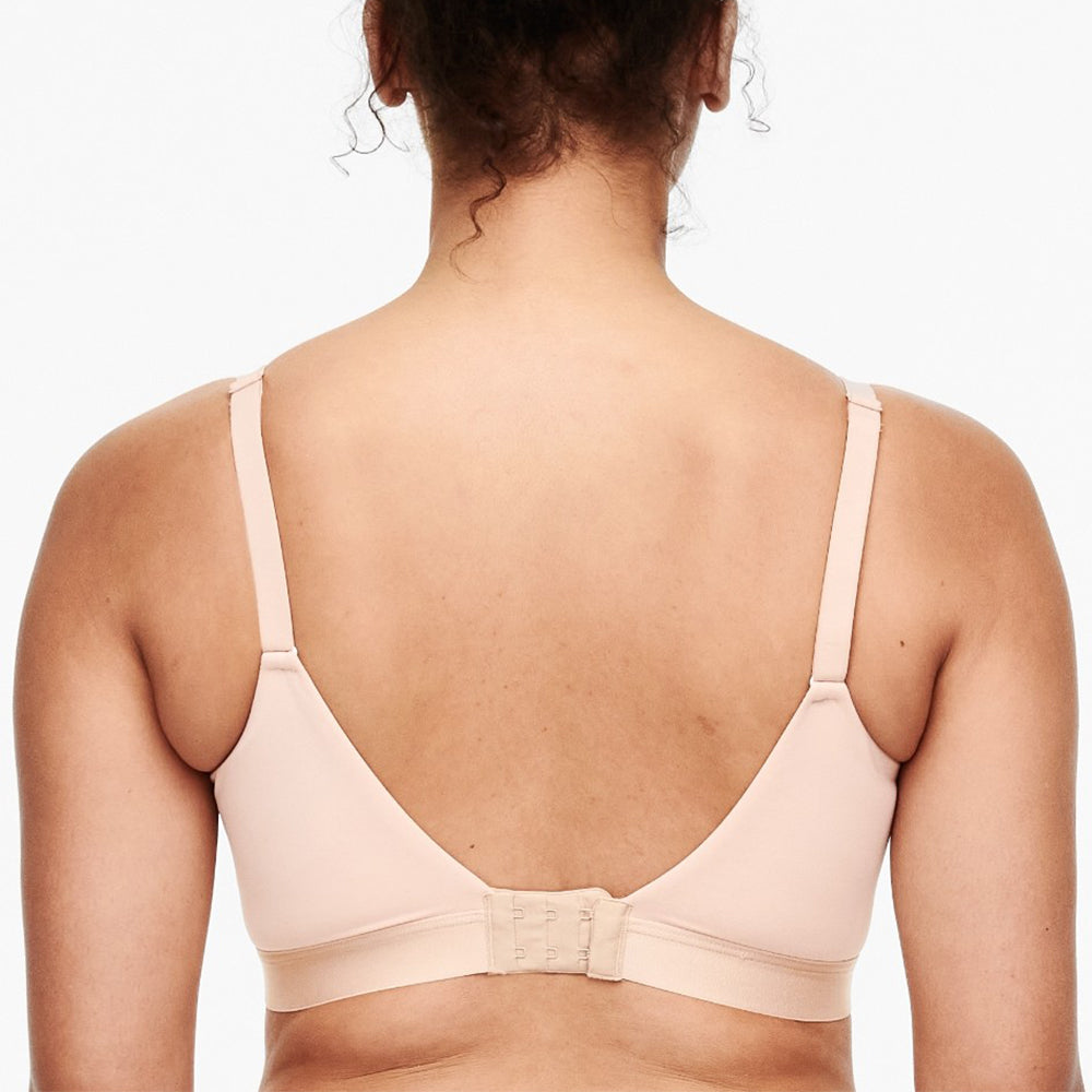 Chantelle Norah Comfort Supportive Wirefree Bra 13F8 Nude Blush