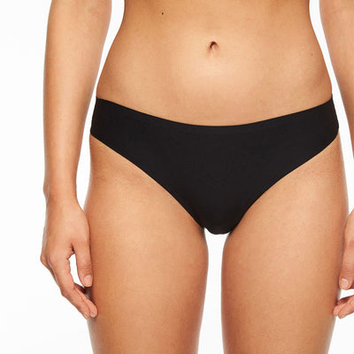 Jockey Women's Underwear Invisible Edge Microfiber Thong, Black, XS :  : Clothing, Shoes & Accessories